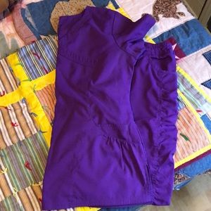 Koi scrub set. Dark purple.